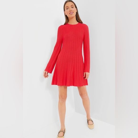 Tuckernuck Pomander Place Red Adi Knit Dress - Picture 1 of 2
